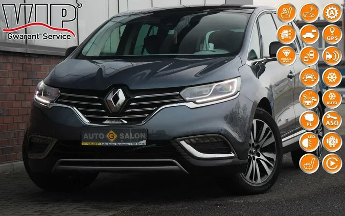 renault śląskie Renault Espace cena 93990 przebieg: 78000, rok produkcji 2017 z Daleszyce